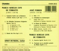 The Guitar Music of Marco Aurelio Zani de Ferranti and José Ferrer CD