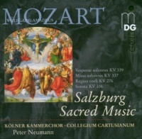 Wolfgang Amadeus Mozart (1756-1791) • Salzburg Sacred Music CD