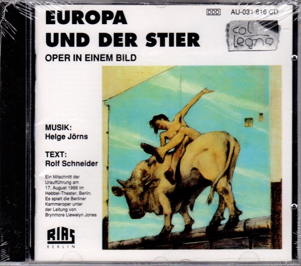 Helge Jörns • Europa und der Stier CD