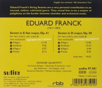 Eduard Franck (1817-1893) • String Sextets CD