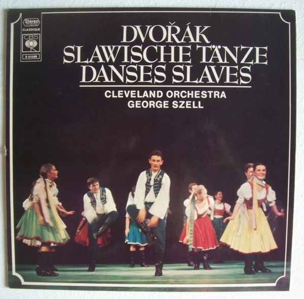 Antonin Dvorak (1841-1904) • Slawische Tänze - Danses Slaves LP