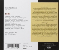 Richard Strauss (1864-1949) • Lieder CD •...