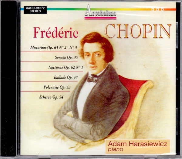 Frédéric Chopin (1810-1849) - Mazurkas CD - Adam Harasiewicz