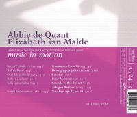 Abbie de Quant | Elizabeth van Malde • Music in Motion CD