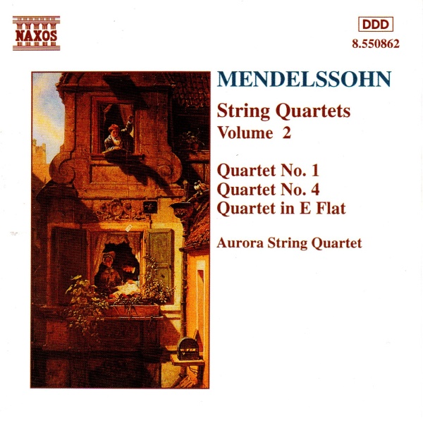 Felix Mendelssohn-Bartholdy (1809-1847) • String Quartets Volume 2 CD