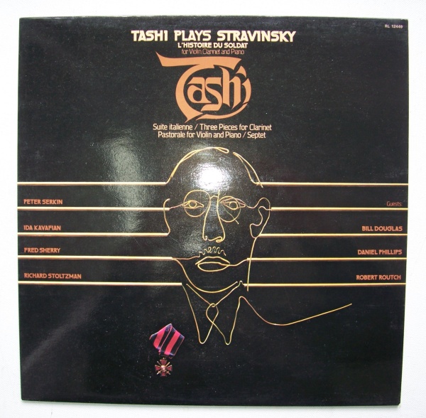 Tashi plays Stravinsky LP