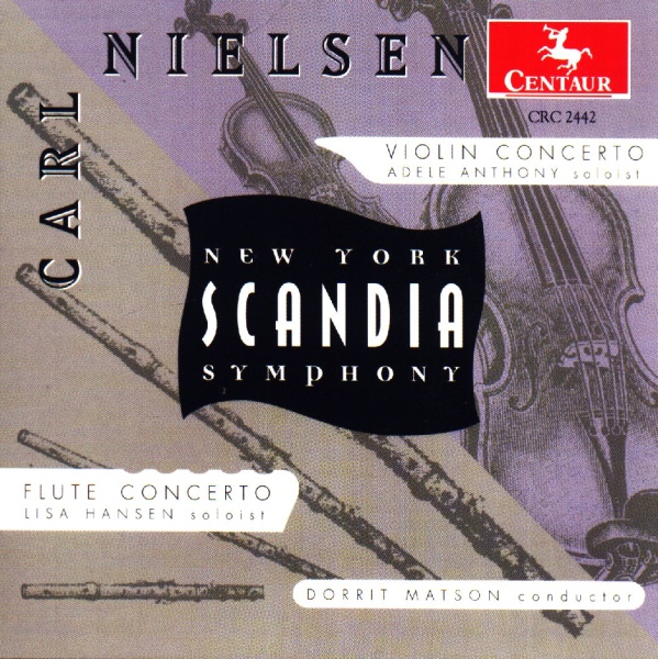 Carl Nielsen (1865-1931) • Violin Concerto CD • Adele Anthony 