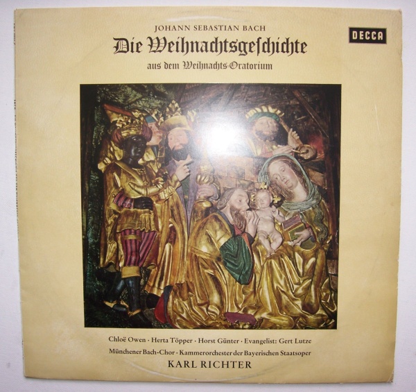 Johann Sebastian Bach (1685-1750) • Die Weihnachtsgeschichte LP