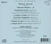 Organ Music by Marcel Dupré (1886-1971) • Vol. 2 CD