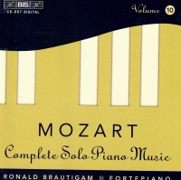 Wolfgang Amadeus Mozart (1756-1791) • Complete Solo Piano Music Volume 10 CD