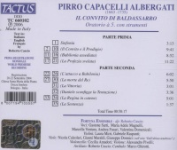 Pirro Capacelli Albergati (1663-1735) • Il Convito di Baldassarro CD