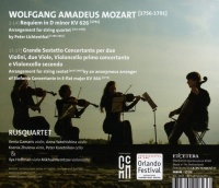 Rusquartet: Wolfgang Amadeus Mozart (1756-1791) • Requiem CD