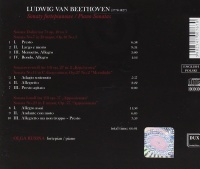 Ludwig van Beethoven (1770-1827) • Piano Sonatas CD...