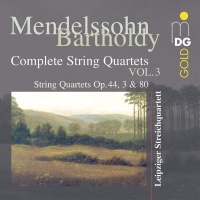 Felix Mendelssohn-Bartholdy (1809-1847) • Complete String Quartets Vol. 3 CD