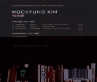 Wookyung Kim • Hugo / Schiller / Goethe CD