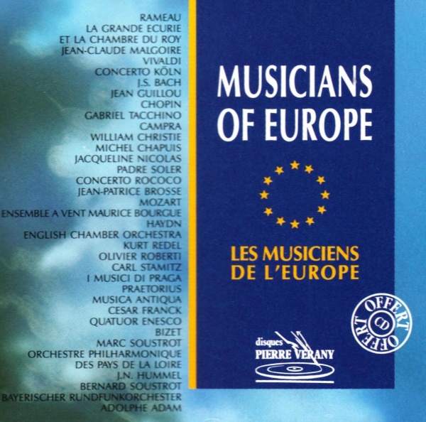 Musicians of Europe CD