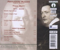 Ferruccio Busoni (1866-1924) • Nach Bach | Piano...