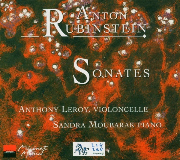 Anton Rubinstein (1829-1894) • Sonates pour Violoncelle et Piano CD
