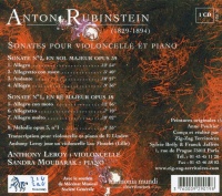 Anton Rubinstein (1829-1894) • Sonates pour...