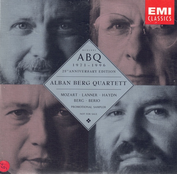 Alban Berg Quartett • 1971-1996: 25th Anniversary Edition CD