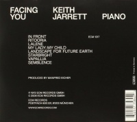 Keith Jarrett • Facing you CD