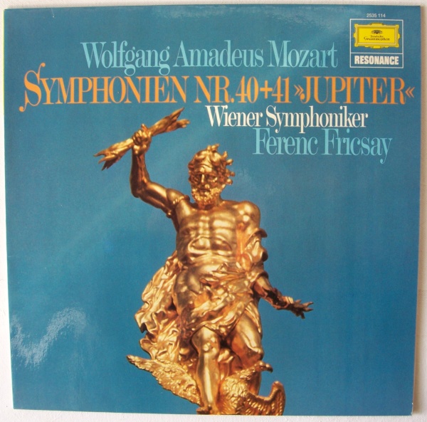 Wolfgang Amadeus Mozart (1756-1791) • Symphonien Nr. 40 + 41 »Jupiter« LP