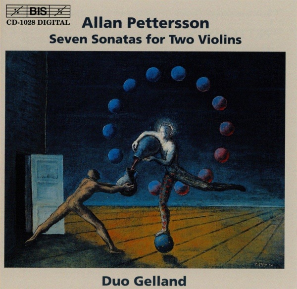 Allan Pettersson (1911-1980) • Seven Sonatas for Two Violins CD