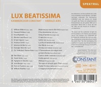 Lux Beatissima CD