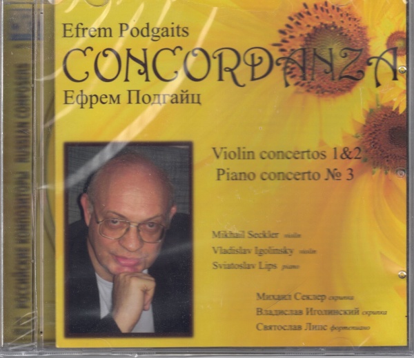 Efrem Podgaits • Concordanza CD
