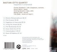 Bastian Jütte Quartet • Happiness is overrated CD