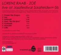 Lorenz Raab - Zoé • Live at Jazzfestival Saalfelden CD