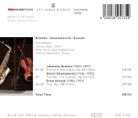 Trio Klavis • Brahms - Shostakovich - Krenek CD