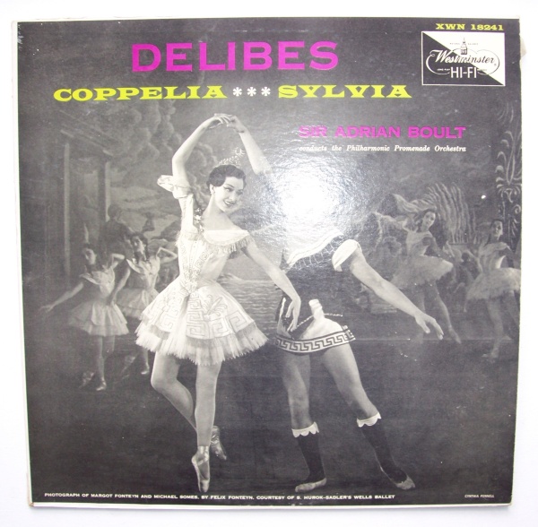 Léo Delibes (1836-1891) • Coppelia - Sylvia LP • Sir Adrian Boult