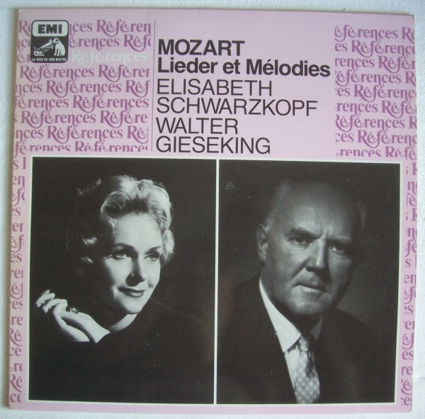Wolfgang Amadeus Mozart (1756-1791) • Lieder et Mélodies LP
