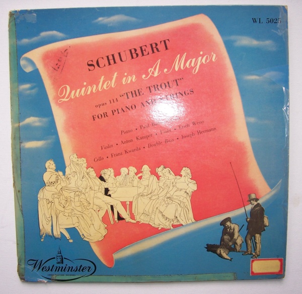Franz Schubert (1797-1828) • Trout Quintet LP • Paul Badura-Skoda