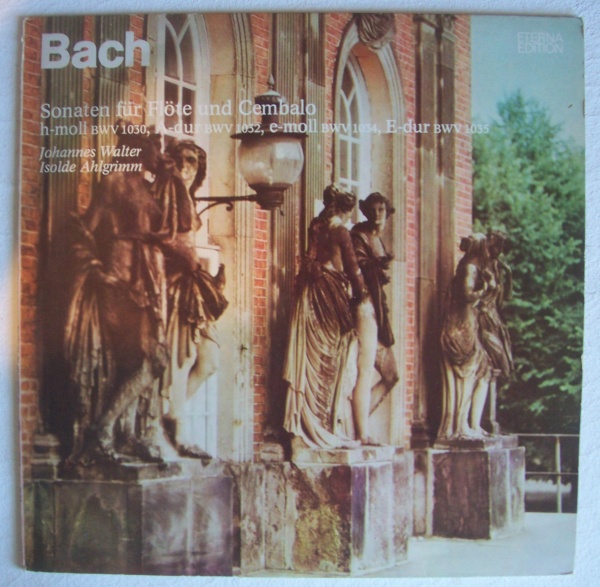 Johann Sebastian Bach (1685-1750) • Sonaten für Flöte und Cembalo LP