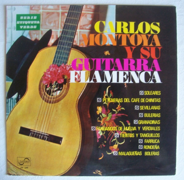 Carlos Montoya y su Guitarra Flamenca LP