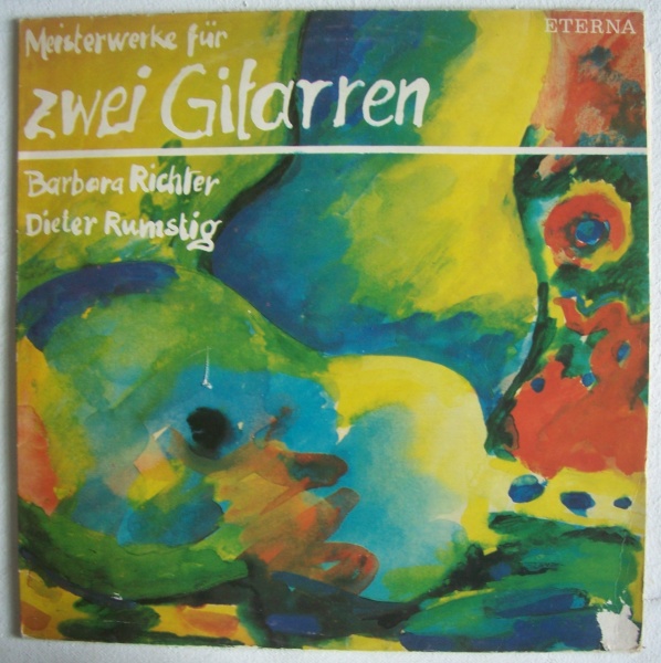 Barbara Richter & Dieter Rumstig • Meisterwerke für zwei Gitarren LP