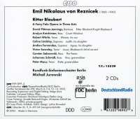 Emil Nikolaus von Reznicek (1860-1945) • Ritter Blaubart 2 CDs