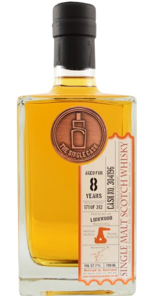 Linkwood • aged for 8 years, Cask Strength 57.7%