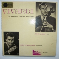 Antonio Janigro: Vivaldi • Six Sonatas for Cello and...