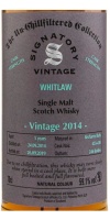 Whitlaw Signatory Vintage 2014 • Cask Strength 59.1% Vol.
