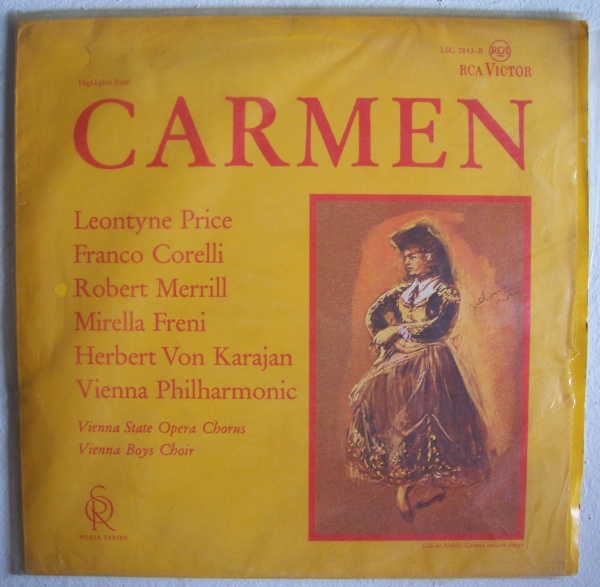 Georges Bizet (1838-1875) • Carmen LP • Leontyne Price