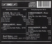 Emil Dekov • Virtuoso Violin Works from the...