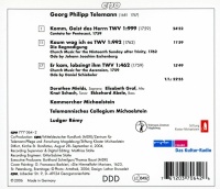 Georg Philipp Telemann (1681-1767) • Komm Geist des Herrn CD