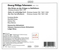Georg Philipp Telemann (1681-1767) • Christmas Oratorio CD