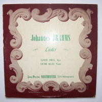 Johannes Brahms (1833-1897) • Lieder LP •...