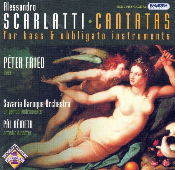 Alessandro Scarlatti (1660-1725) • Cantatas for Bass and obligato Instruments CD
