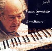 Boris Mersson • Piano Sensibile Vol. 1 CD