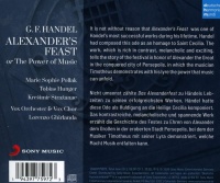 Georg Friedrich Händel (1685-1759) • Alexanders Feast 2 CDs